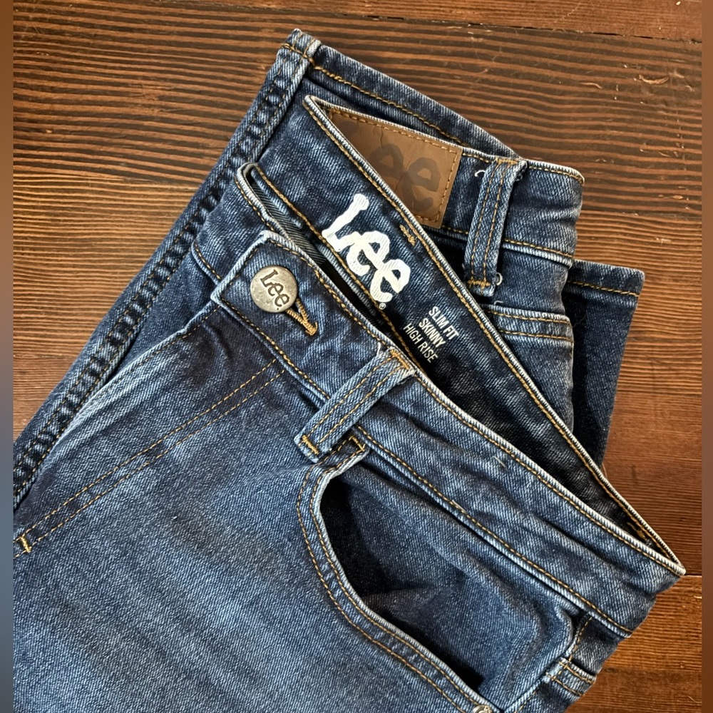 Lee Slim Fit High Rise Jeans